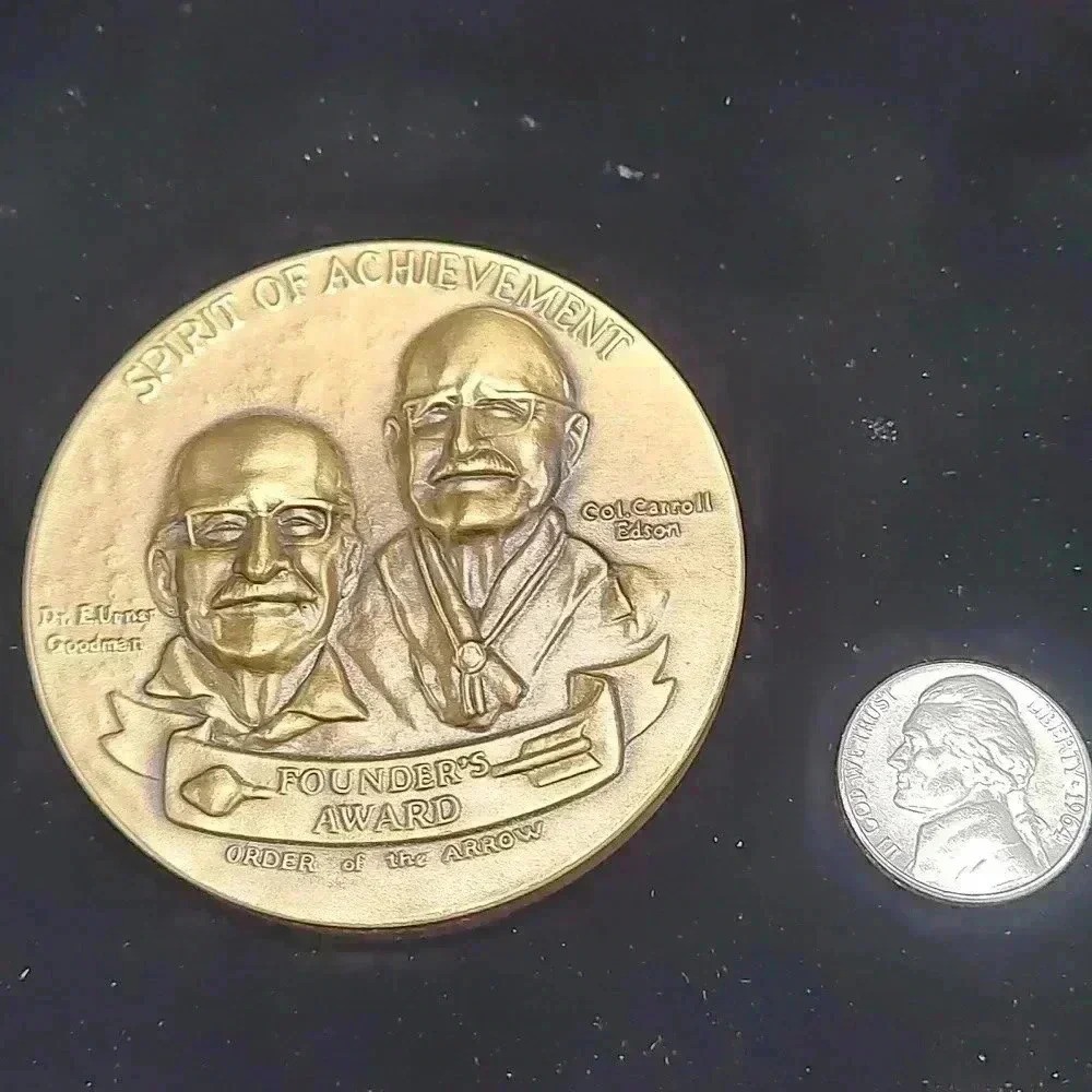 Large Bronze BSA Founders Medal